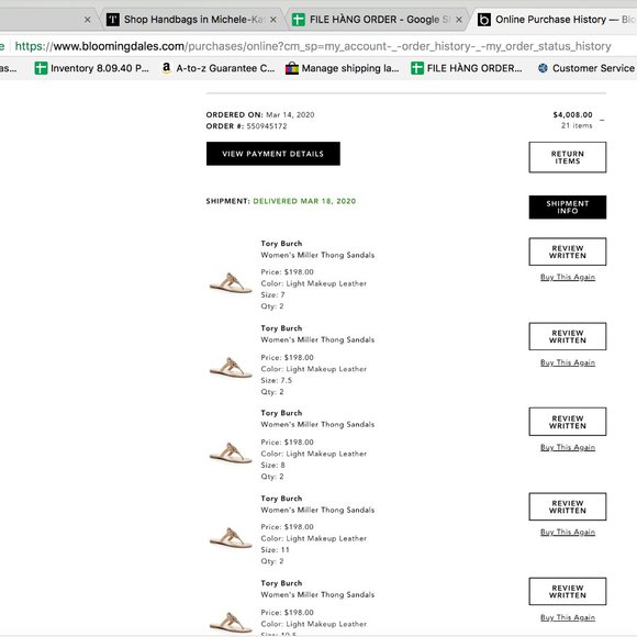 NIB TORY BURCH Miller Veg Leather Sandals - Picture 8 of 8